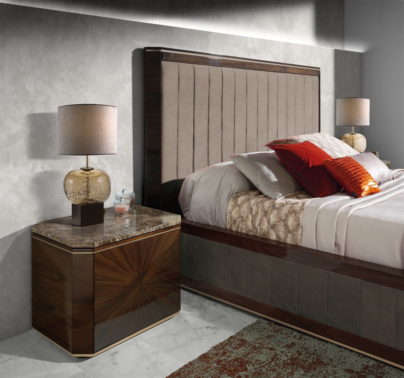 Деревянная тумбочка с ящиками Hurtado EMERALD ARCH-00095269 - Вид №20