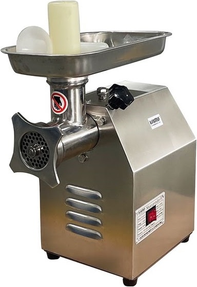 9076803 Мясорубка электрическая Viatto VI-AJT12 серый STDN-0035306