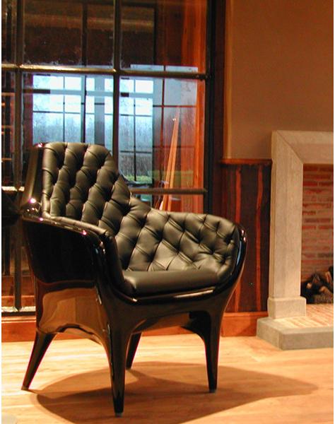 BD Barcelona Design Кресло с мягкой обивкой из тафтинга Showtime sun-id-1416981 - Вид №2