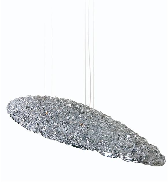 ILFARI Подвесной светильник с прямым светом в стекле  11720/11721  - Вид №1