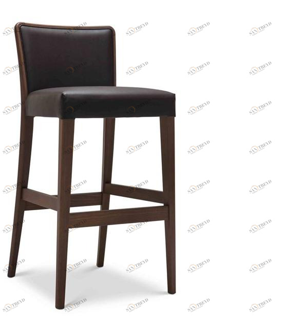 Origins 1971 Табурет высокий, обитый тканью, со спинкой Nob sun-id-1406269