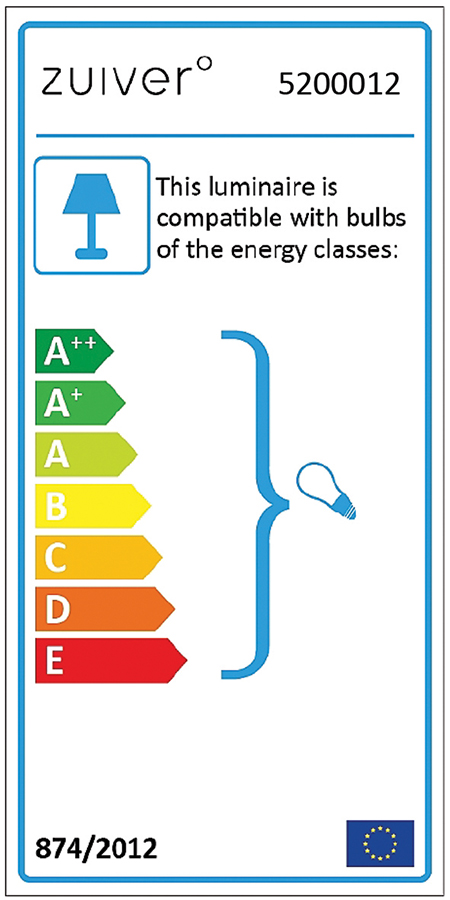Лампа настольная Study, белая Zuiver 5200012 - Вид №10