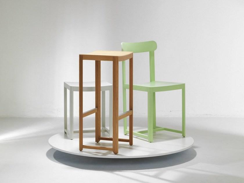 Zilio A&C Табурет из дерева Seleri sun-id-1417655 - Вид №3