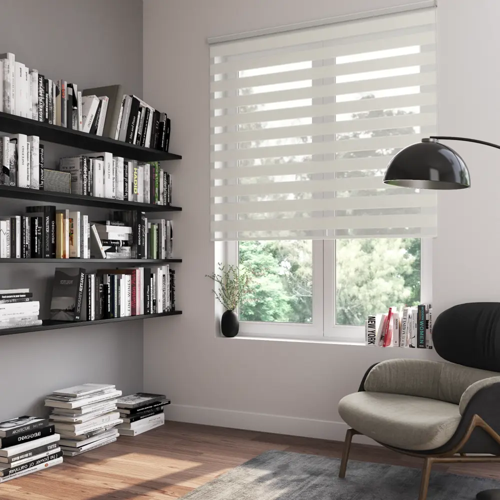 INSPIRE Moscou - Рулонная штора день-ночь 180×175 см белая 85225614 STLM-0060049 - Вид №7