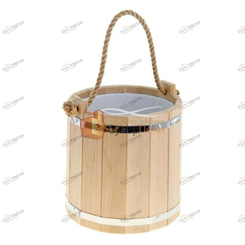 ВП-10 Ведро "Емеля" 10л. с пластиковой вставкой Santreyd 2881