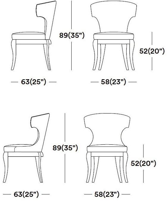 Tirolo Стул из ткани Rose 066 s, 066 po - Вид №3