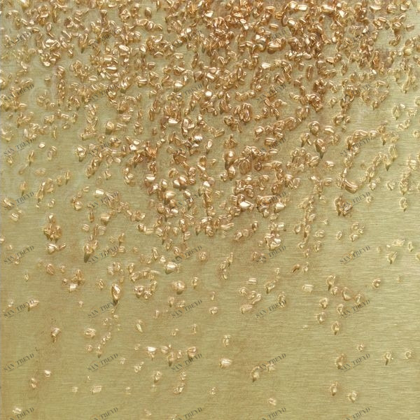 Арт-панель на холсте Alex Turco Abstract Quartz Golden Cascade QUARTZGOLDENCASCADE