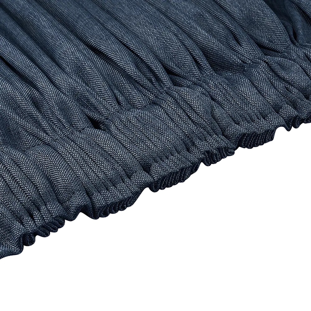Штора на ленте со скрытыми петлями KREAFORTA Looks 200x260 см цвет серо-синий 89409082 STLM-2002190  - Вид №5