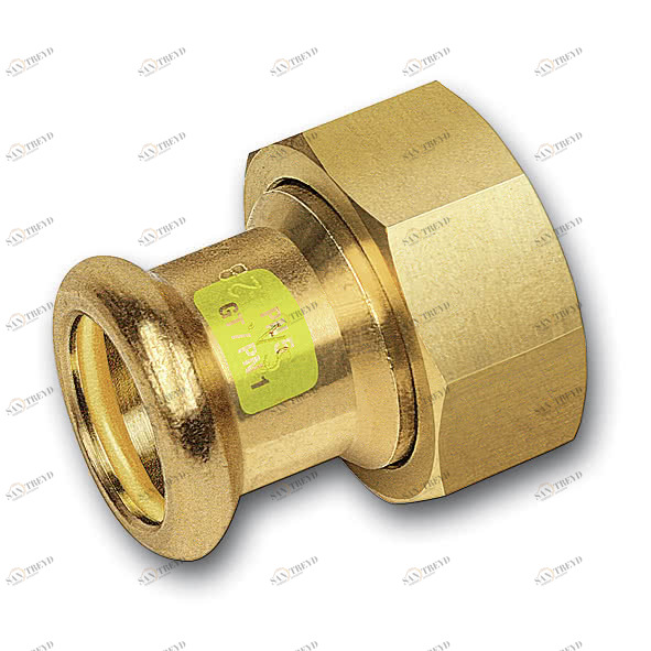 11136028138 SANHA 11360G пресс-фитинг газ, бронза, разъемн.соед.самоуплотн. 28x13/8 мм 