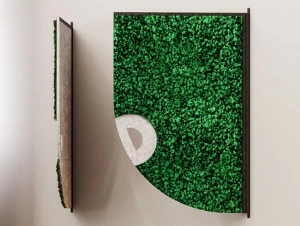 GREEN MOOD Звукопоглощающая офисная перегородка из мха Design