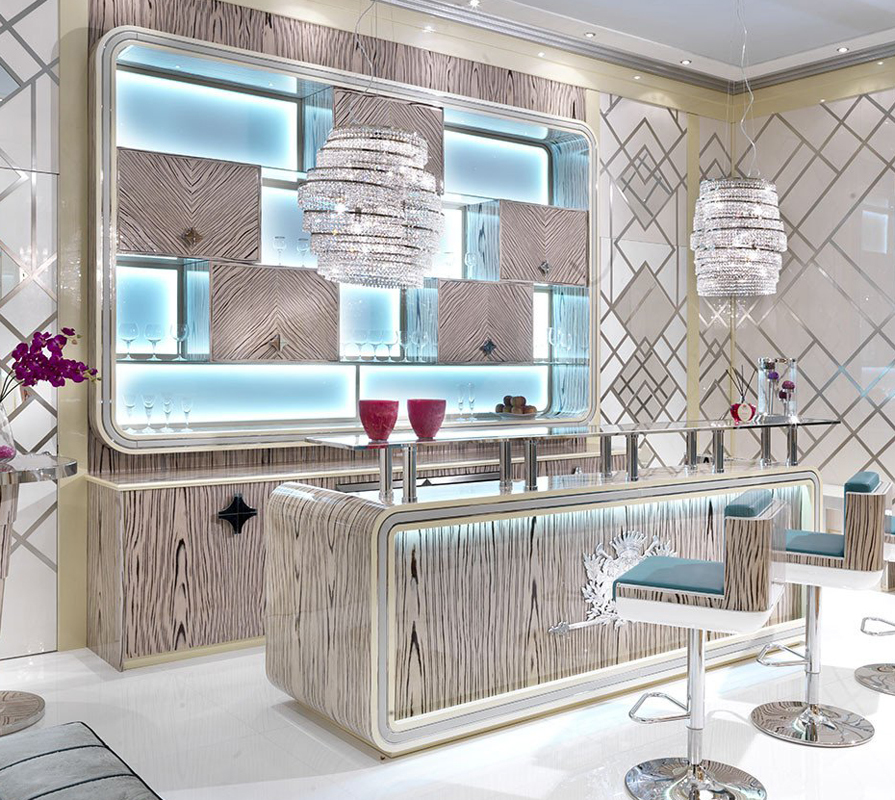 Барный шкаф  FRANCESCO MOLON W529 