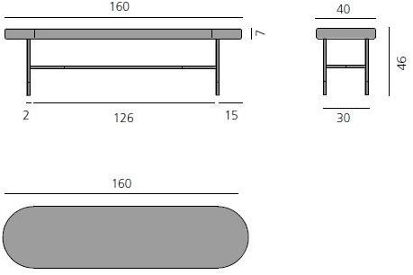 more Мягкая скамья из ткани Harri sun-id-1417900 - Вид №7