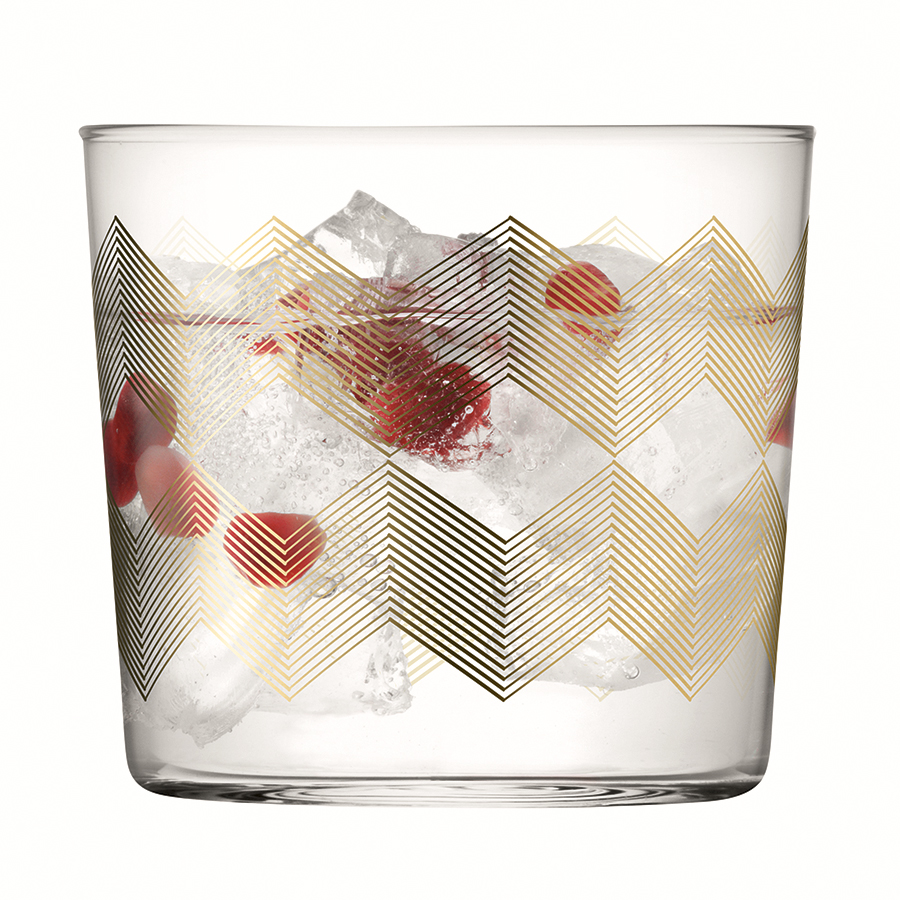 G060-09-146 Набор стаканов signature, chevron, 310 мл, 4 шт. LSA International  - Вид №11