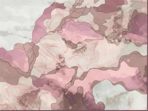 YO2 Прямоугольный коврик из полиамида с рисунком Digest trims