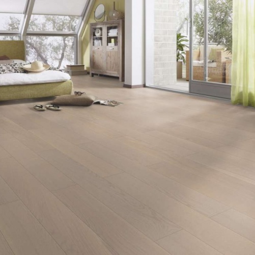 Паркетная доска Meister PS 300 Кремово-серый 8222 Дуб Натур с брашью (Текстурированная) 1187х142 мм 2300200083 - Вид №3
