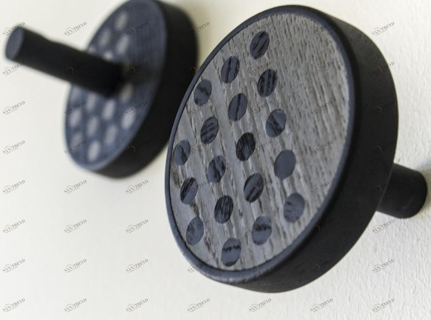 LIGNIS® Пара плечиков из инкрустированной древесины Inverso 13.003