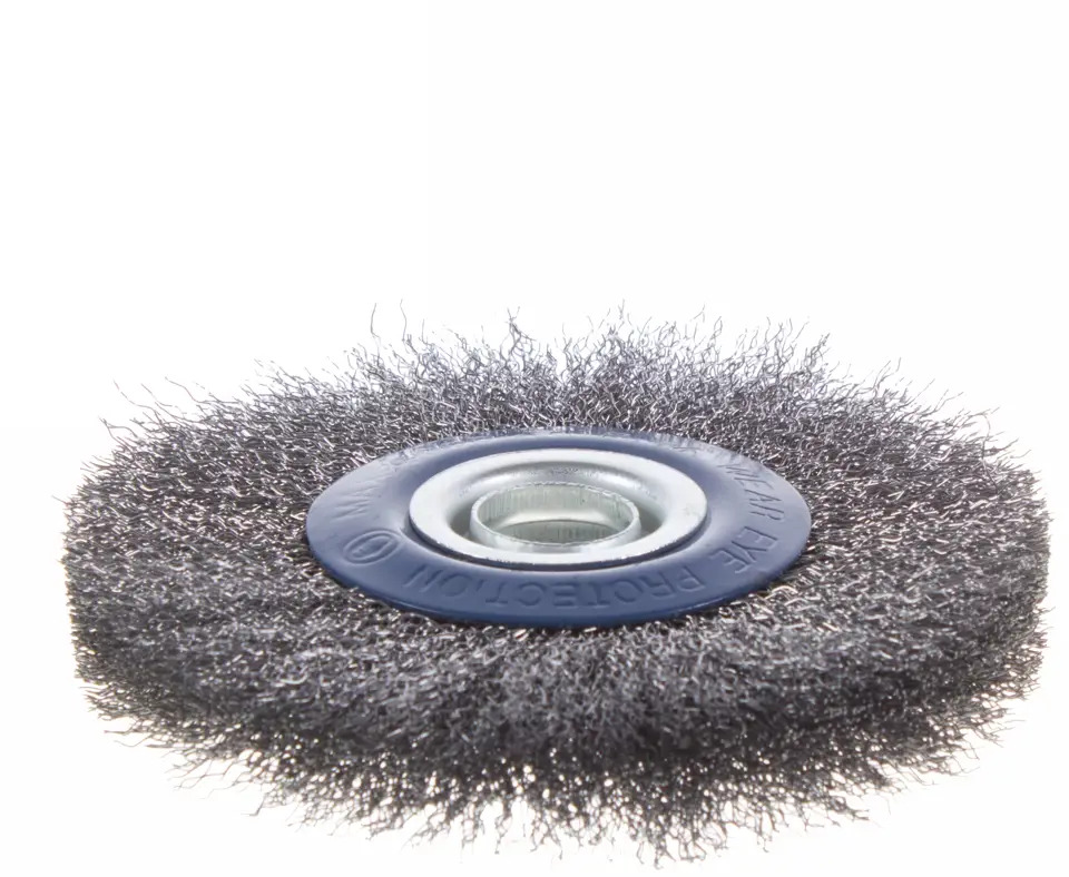 Дисковая металлическая щётка Dexter 125 мм для точила 17409865