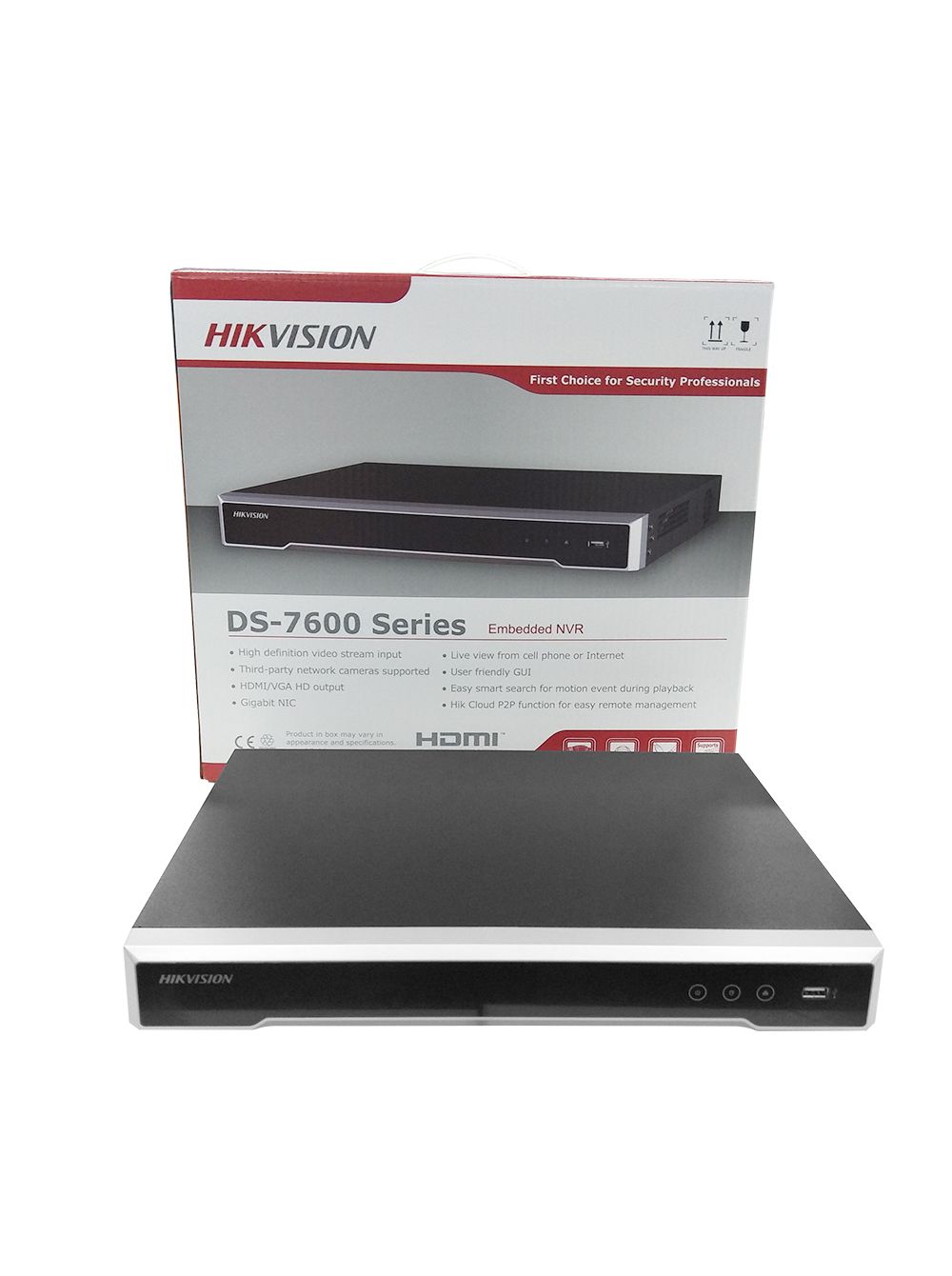 DS-7608NI-K2/8P 8-ми канальный ip-видеорегистратор с poe, видеовход 8 каналов, аудиовход 1 rca, видеовыход 1 vga 1080р, 1 hdmi 4к, аудиовыход 1 rca, вх поток 80мб/с, исх поток 160мб/с, разрешение записи до 8мп, синхр.воспр. 2 канала@8мп, 2 hdd 6тб, трев 4 Santreyd  - Вид №5