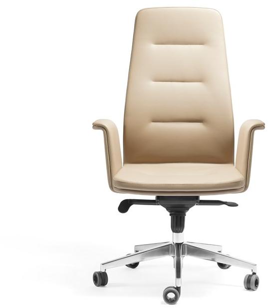 AP Factor Кожаное кресло для руководителя с 5 спицами Alaska sun-id-1439479 - Вид №1