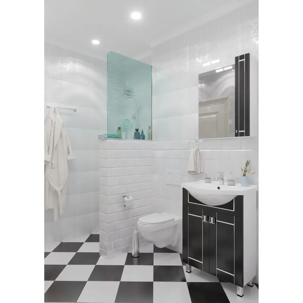Плитка настенная «Metrotiles» 10х20 см 0.88 м2 цвет белый 18615661 STLM-2181398 Golden Tile  - Вид №7