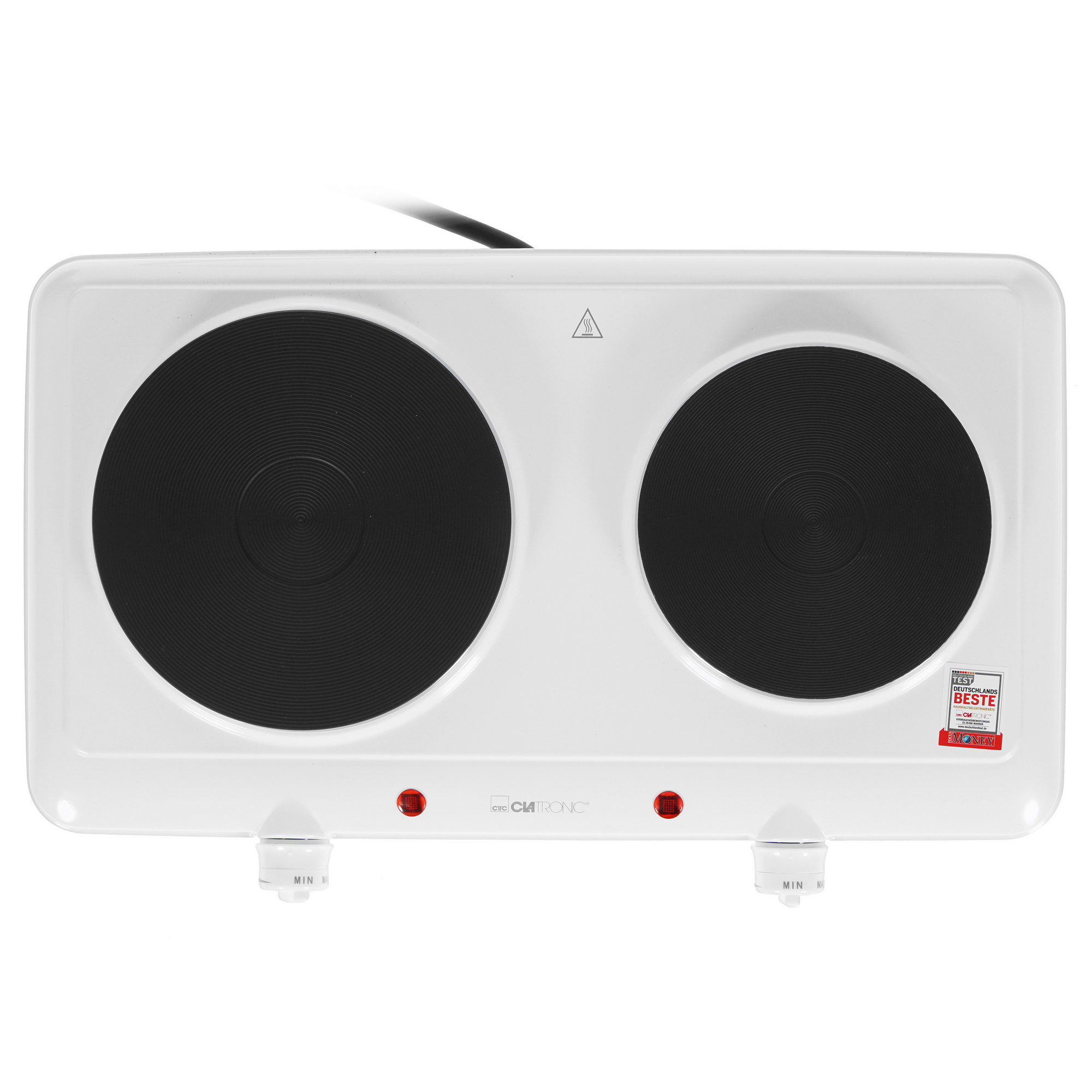 5327194 Плита компактная электрическая Clatronic DKP 3583 белый STDN-0017785