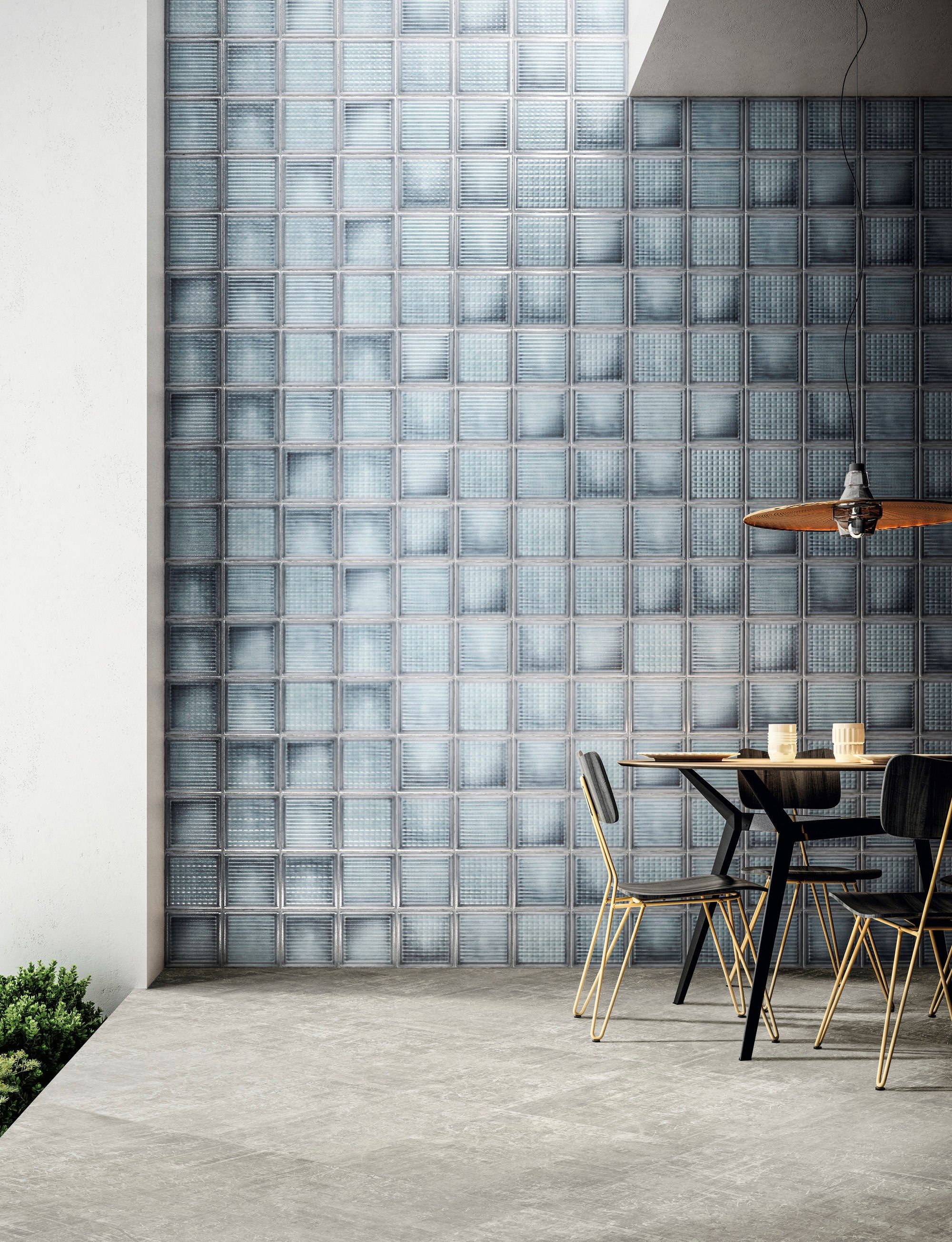 Облицовка керамогранита для интерьера с эффектом цемента IRIS Ceramica Diesel Living ARCH-00099346 - Вид №2