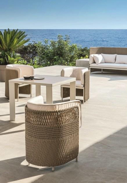 Ethimo Садовый стул с подлокотниками Esedra Espd00n - Вид №4