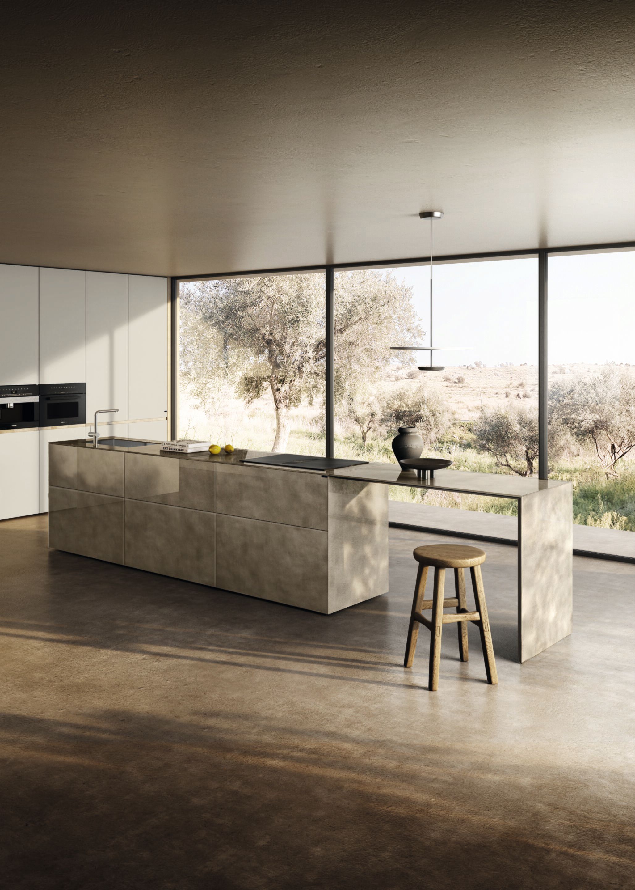 Кухня с островом Lago 36e8 CUT KITCHEN 2821 ARCH-00035698 - Вид №2