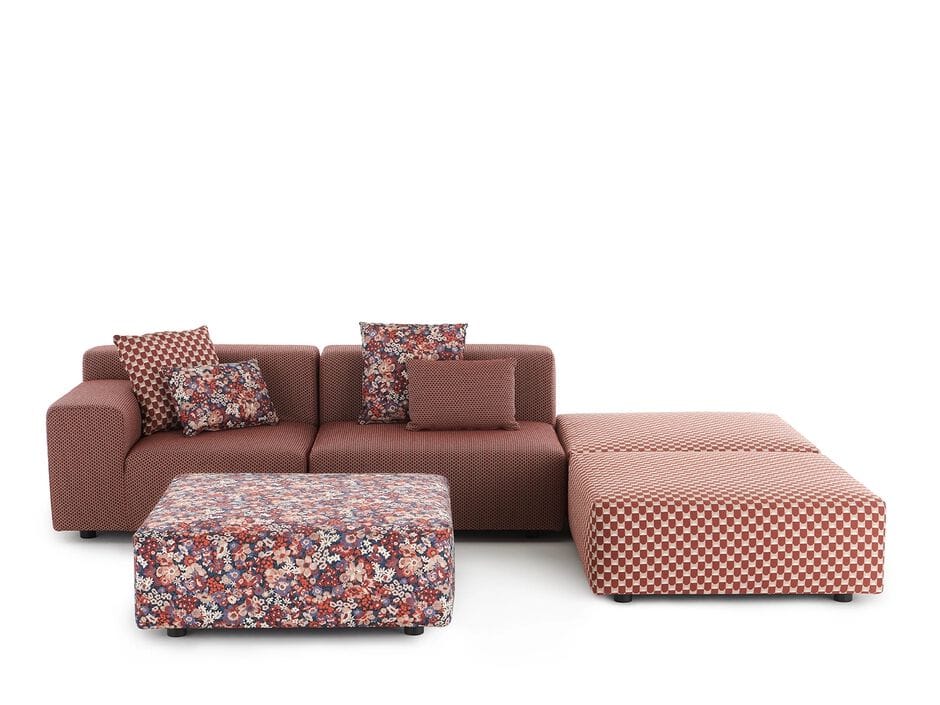 4-местный тканевый модульный садовый диван Kartell Plastics ARCH-00115472 - Вид №19