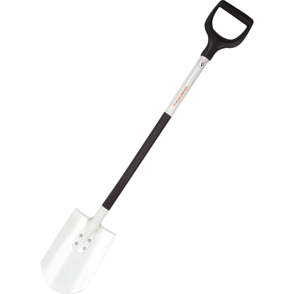 Лопата штыковая облегчённая Fiskars 105 см алюминий, с черенком STLM-2113893