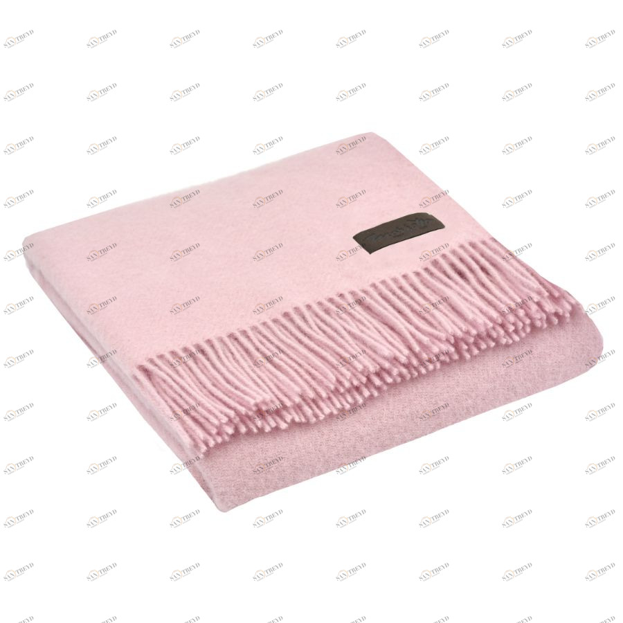 Плед шерстяной Dalia, 130х180 см, бледно-розовый MARZOTTO DALIA3826