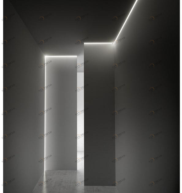 PANZERI Линейный световой профиль из экструдированного алюминия для светодиодных модулей Corner sun-id-1492454