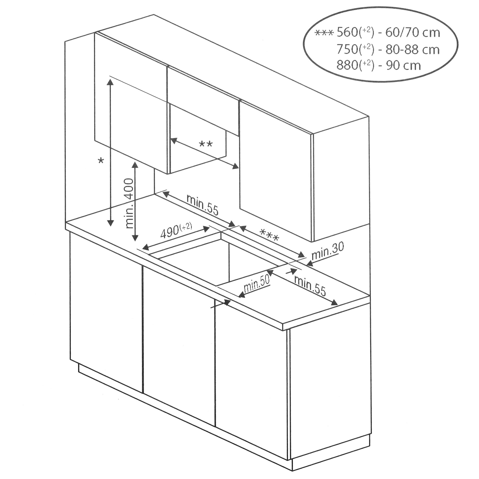 9136630 Индукционная варочная поверхность Hotpoint HB 1560B2 BA STDN-0137601 - Вид №6