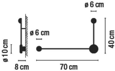 Vibia Регулируемый светодиодный настенный светильник Pin sun-id-1456731 - Вид №6
