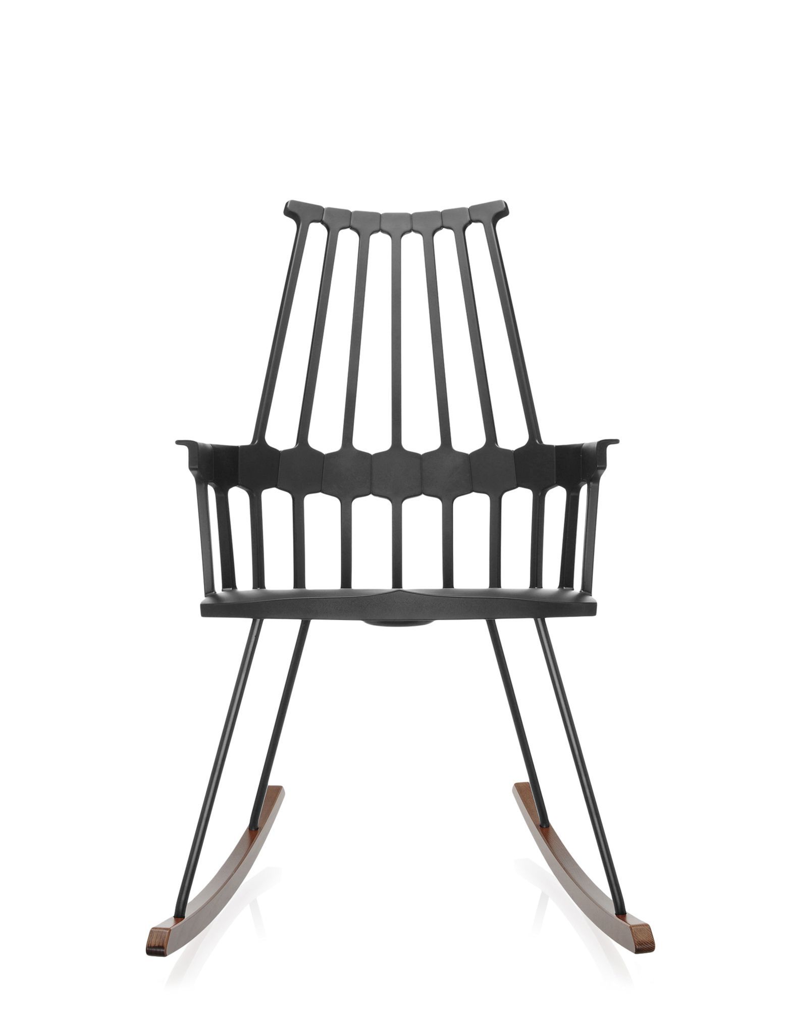 Кресло-качалка из инженерного пластика с подлокотниками Kartell COMBACK ARCH-00138467 - Вид №4
