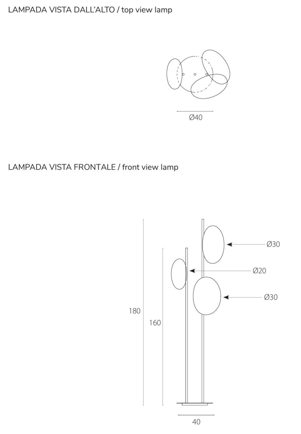 Напольная лампа из дутого стекла RIFLESSI Nubola ARCH-00023302 - Вид №2