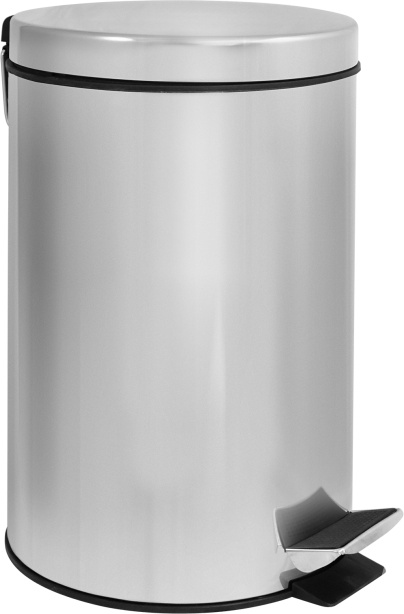 2565.068 Урна с механизмом поднятия крышки 12л 11312 нержав сталь 12 л Solinne Puff  - Вид №8