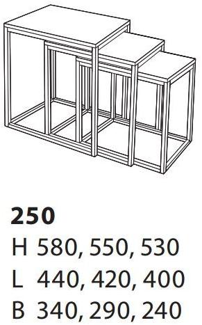 Karl Andersson Квадратный штабелируемый журнальный столик sun-id-1413648 - Вид №3