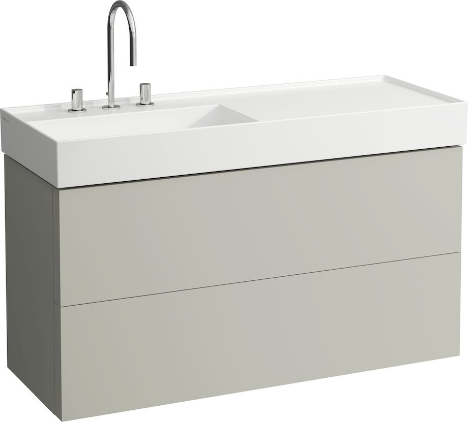 H8133327578151 Раковина, полочка справа, со специальным скрытым сливом LAUFEN PRO - Вид №3