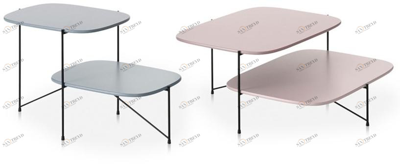 Saba Italia Лакированный журнальный столик из мдф sun-id-1483961