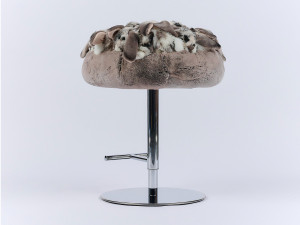 Регулируемая высота полиэстер мягкий стул