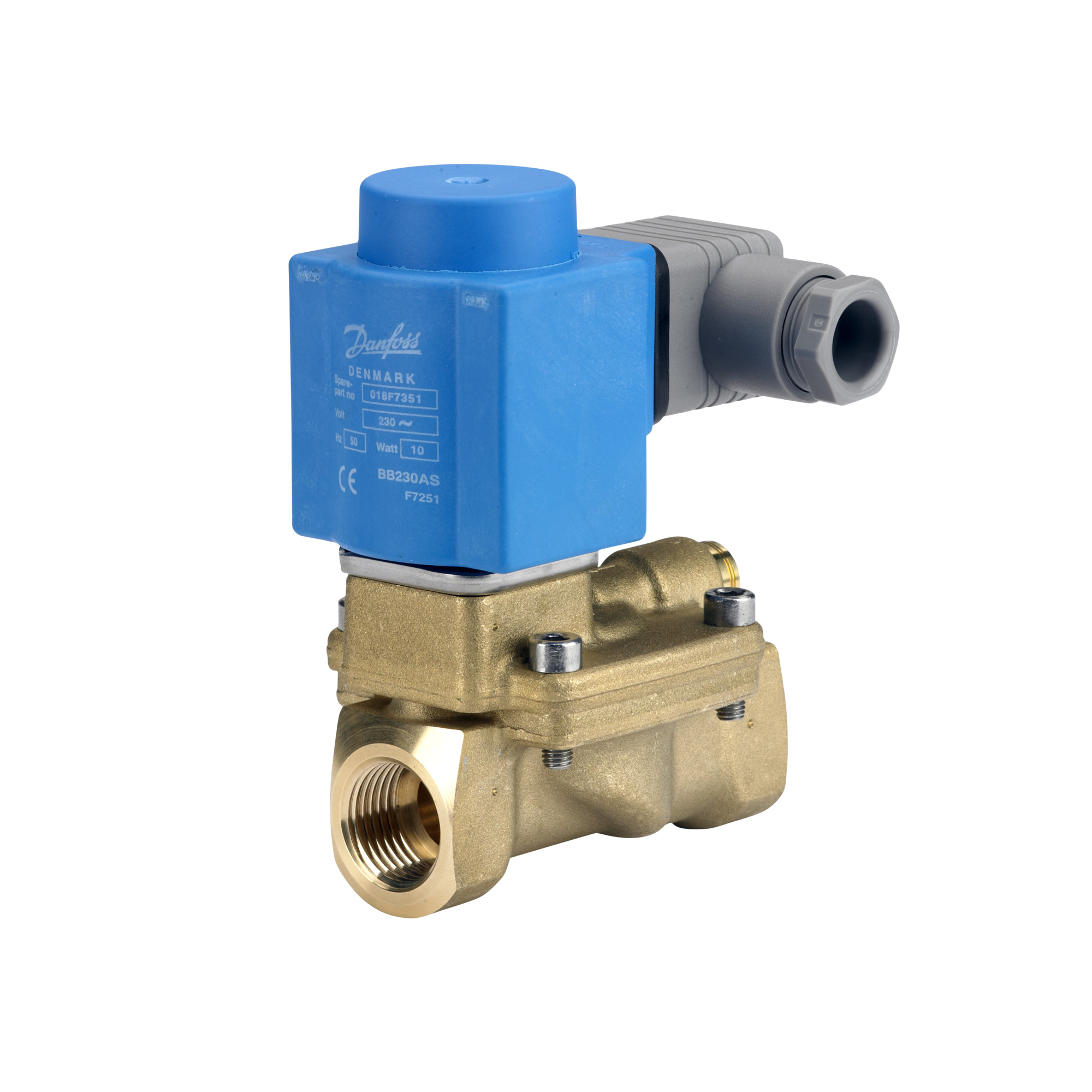 Danfoss EV220B — двухходовые электромагнитные клапаны для общей промышленности Клапан электромагнитный EV220B с кат. 032U460416  - Вид №29