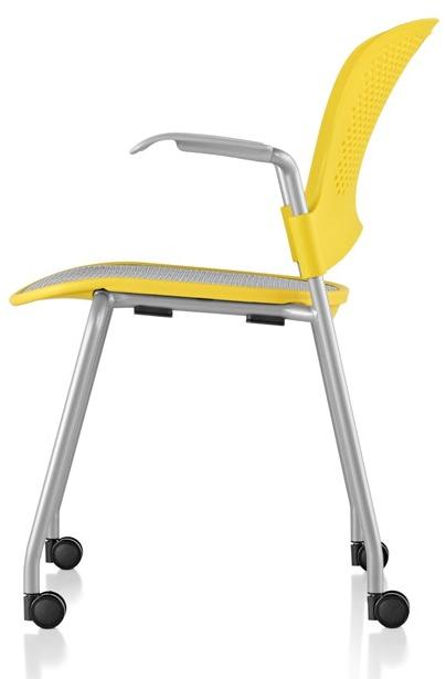 Herman Miller Штабелируемое кресло nylon® на колесиках Caper sun-id-1372754 - Вид №2