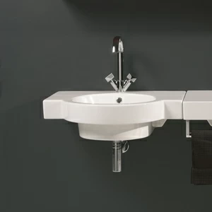 TL65 Подвесная раковина настенная овальная Olympia Ceramica  белая