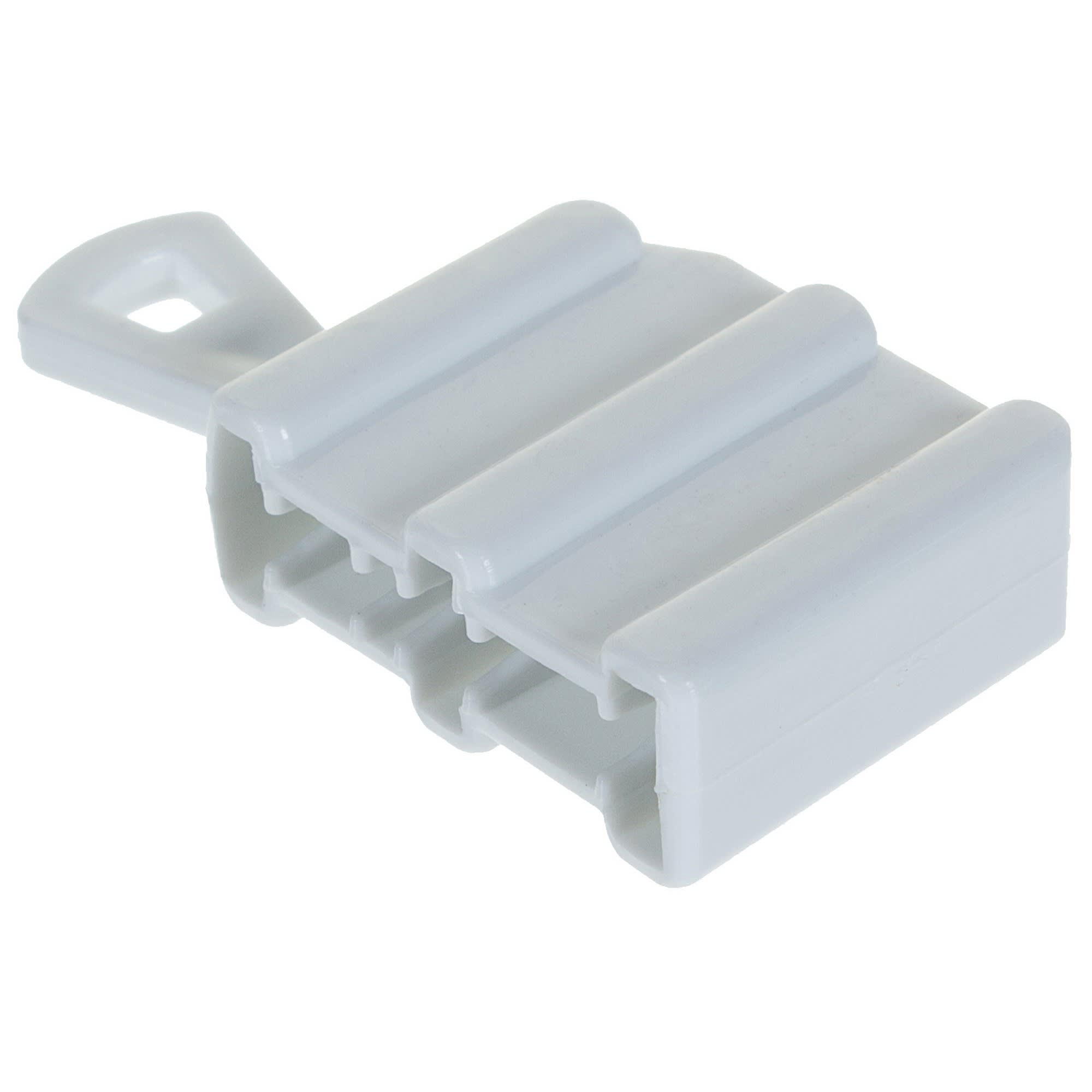 15065966 Заглушка для гибкого карниза цвет белый, 2 шт Santreyd  - Вид №1