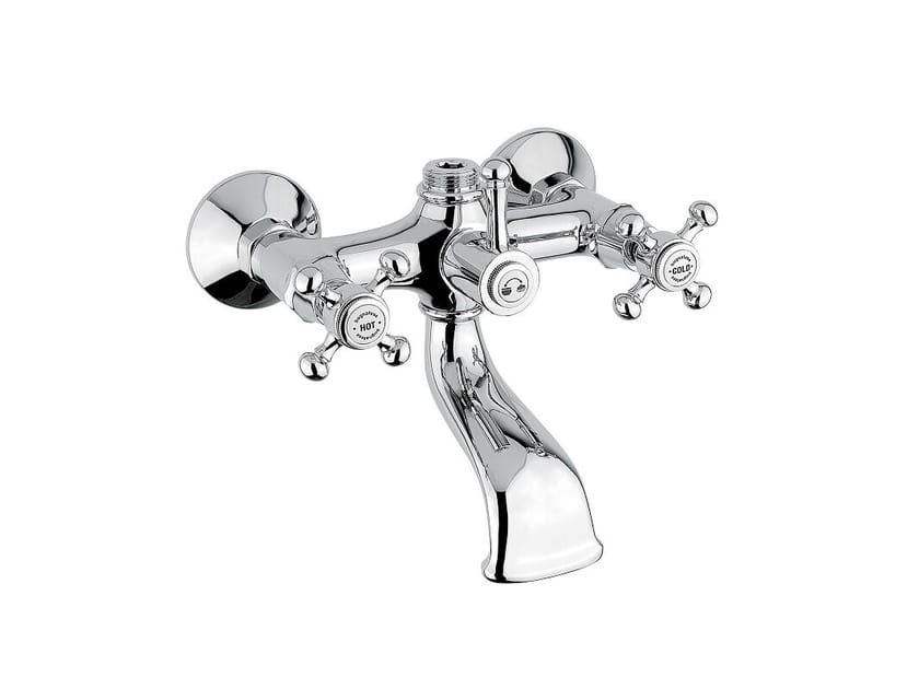 Хромированный латунный настенный смеситель для ванны Bugnatese Lady ARCH-00106036