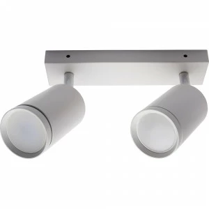 Спот настенно-потолочный поворотный на 2 лампы 17х5х21 см белый ML202 41064 FERON  00-3955734 Белый