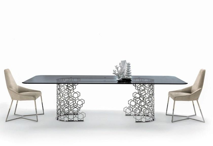 Longhi Прямоугольный стол из хрусталя Loveluxe 2017 – essence collection T 160 - Вид №1