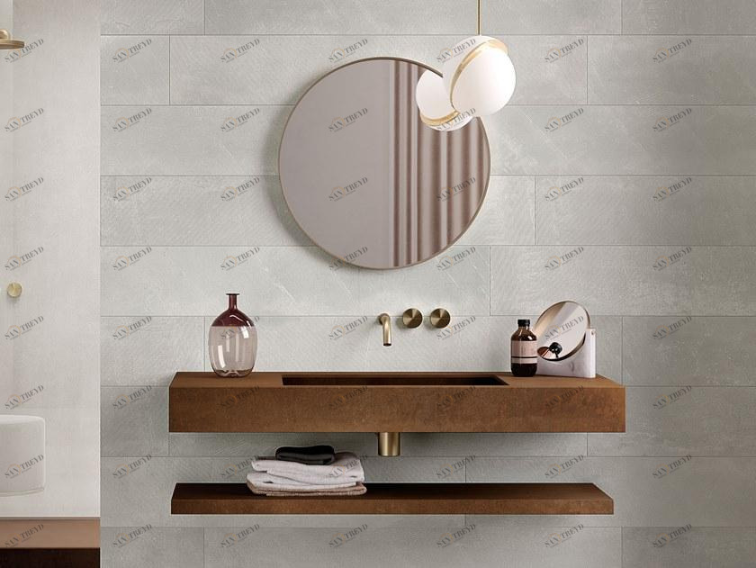 Grove00001/2 Подвесная раковина настенная овальная Italgraniti Italgranitilive белая