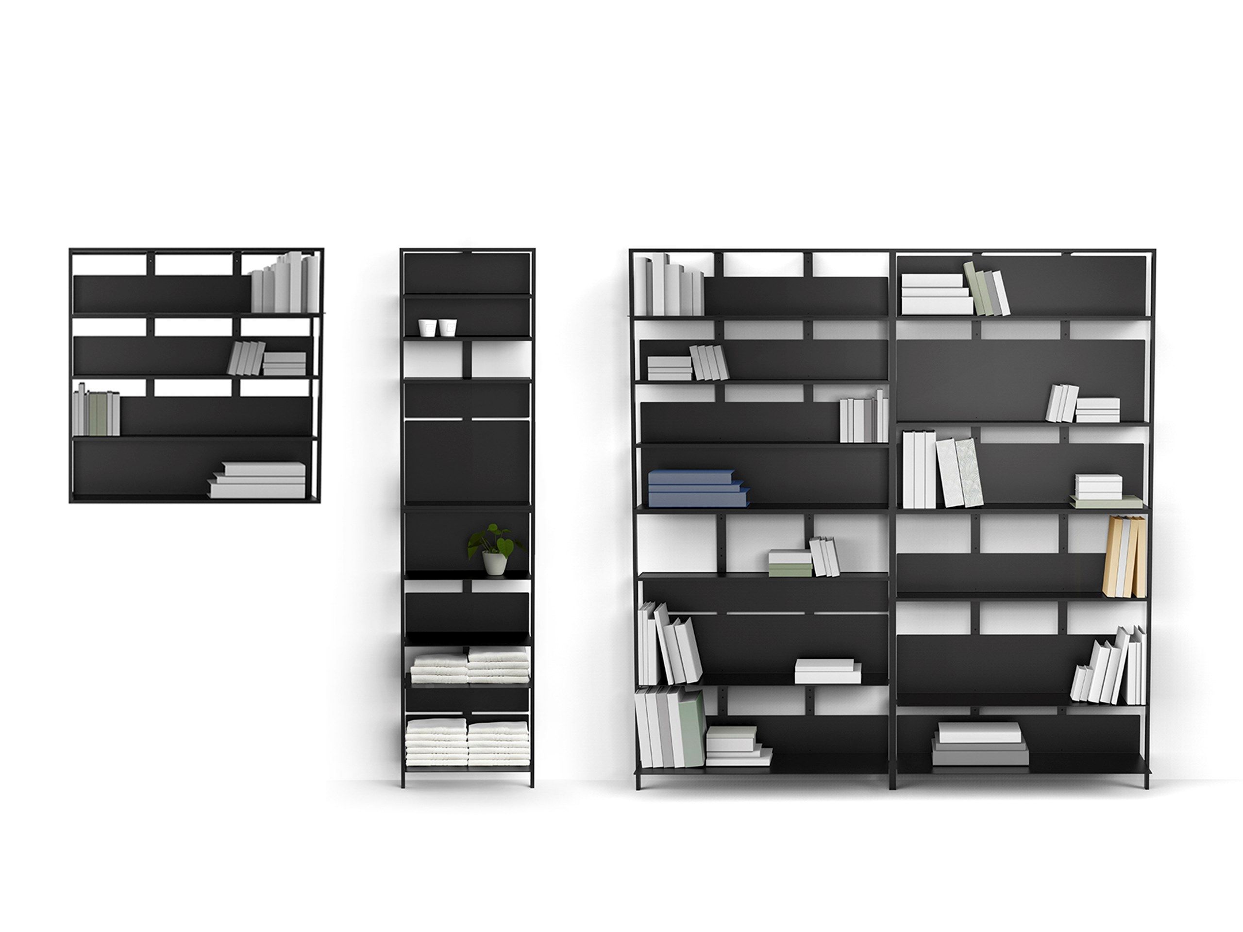 Самонесущая алюминиевая Книжная полка prostoria Shtef ARCH-00139424 - Вид №2